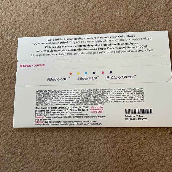 Made in Milan Nail Polish Strips - Picture 2 of 3